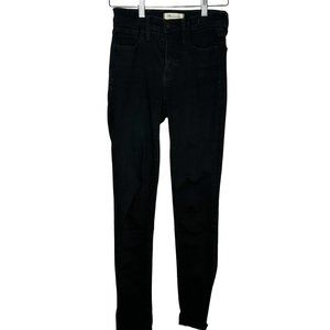 Madewell Roadtripper Women's Black 25T Viscose Blend Jeans